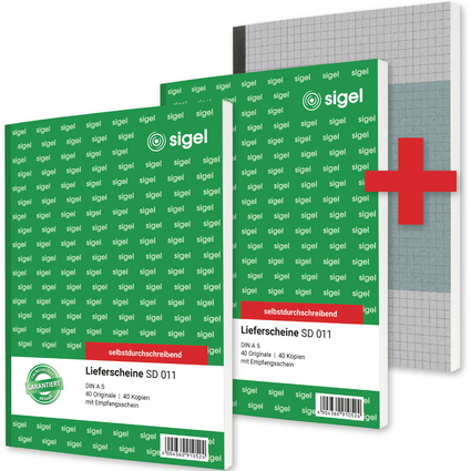 sigel Formularbuch "Lieferschein", 2 + 1 Aktion