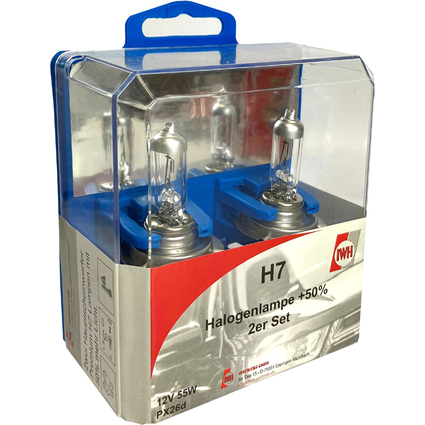 IWH KFZ-Lampenersatzkasten Twinbox H7, 2-teilig