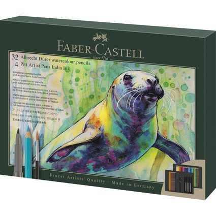 FABER-CASTELL Geschenkset ALBRECHT DRER, 37-teilig