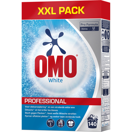 OMO Professional Waschpulver White, 140 WL, 7 kg