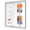 nobo Schaukasten Premium Plus, Metall-Rckwand, 12 x DIN A4