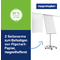 magnetoplan Mobiles Flipchart "de luxe", magnethaftend