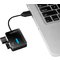 LogiLink USB 2.0 Hub Smile, 4 Port, schwarz