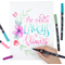 Tombow Doppelfasermaler "ABT DUAL BRUSH PEN", Grautne