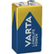 VARTA Alkaline Batterie Longlife Power, E-Block (9V/6LR61)