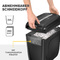 Fellowes Aktenvernichter Powershred 60Cs, schwarz,Partikel