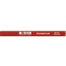 STAEDTLER Zimmermannsbleistift "medium", oval, rotbraun