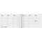 rido id Taschenkalender "Septimus Reflection" 2026, blau