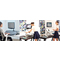 Fellowes Sitz-Steh Workstation Lotus, schwarz