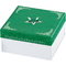 folia Geschenkboxen "Eckig", 12 Stck Gren sortiert, wei