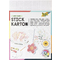 folia Stickkarton, 175 x 245 mm, wei unbedruckt