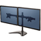 Fellowes Doppel-Monitorarm Seasa mit Standfu, schwarz