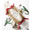 folia Stollenschluche mit Weihnachtsdruck, transparent