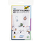 folia Adventskalender "Papiertten blanko", wei