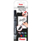 Pentel Whiteboardmarker Maxiflo Flex-Feel, 4er Set MWL5SBF-4