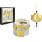 folia Fotokartonblock, DIN A4, 300 g/qm, gold und silber