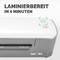 Fellowes Laminiergert Ion DIN A4, wei/grau