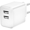 LogiLink USB-Steckdosenadapter, 2x USB-A, 12 Watt, schwarz