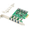 DIGITUS USB 3.0 PCI Express Add-On Karte, 4-Port