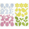 folia Moosgummi Glitter-Sticker "Frhling"