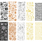 folia Relief-Sticker WEIHNACHTEN, Blattformat: 100 x 240 mm