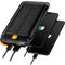 LogiLink Powerbank mit Solar, 10.000 mAh, schwarz