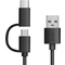 LogiLink Powerbank, 10.000 mAh, 2x USB, schwarz