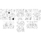 folia Fensterbilder-Vorlagen "COSY WINTER" - Premium