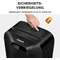 Fellowes Aktenvernichter Powershred LX70, schwarz
