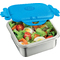 Maped PICNIK Brotdose SMILING PLANET, 1 l, Edelstahl/blau