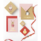 folia Weihnachts-Wabenball-Sticker CHRISTMAS