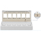 DIGITUS Desktop Modular Patch Panel, 6-Ports, lichtgrau