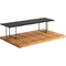 APS Buffetstnder SQUARE, 120 x 120 x 70 mm, schwarz