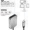 LogiLink USB-C 3.2 Gen 1 Dual-Kartenleser, aus Aluminium