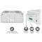 DIGITUS Industrial Gigabit Ethernet PoE Switch, 8-Port