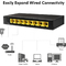 LogiLink Desktop Gigabit Ethernet Switch, 8-Port, schwarz