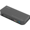 DIGITUS Desktop KVM Switch mit integriertem USB-Hub, schwarz