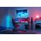 ANSMANN LED-Stimmungs-Eckenleuchte, Hhe: 1.400 mm, schwarz