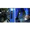 ANSMANN LED-Werkstatt-Stableuchte IL300R, schwarz/blau