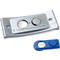 AVERY Zweckform Namensschild, 70 x 30 mm, silber, 5er Set