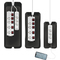 LogiLink Kabelbox-Set, 3 Gren, schwarz