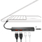 LogiLink USB 3.2 Ultra-Slim-Hub, 4-Port, 2x USB-A, 2x USB-C