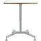 LEITZ Sitz-Steh-Schreibtisch Ergo Compact, wei, mit Rollen