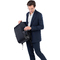 BESTLIFE Travelsafe Notebook-Rucksack CALPE 2.0, schwarz