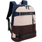 BESTLIFE Urban Notebook-Rucksack COL SKATE, blau/beige/braun