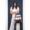 BESTLIFE Urban Notebook-Rucksack COL SKATE, blau/beige/braun