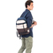BESTLIFE Urban Notebook-Rucksack COL SKATE, blau/beige/braun