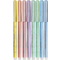 EBERHARD FABER Glitter-Fasermaler Pastell, 8er Kartonetui