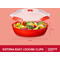 Sistema Mikrowellendose MICROWAVE, 1,29 Liter, rot