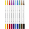 EBERHARD FABER Duo Fineliner & Fasermaler, 10er Kartonetui